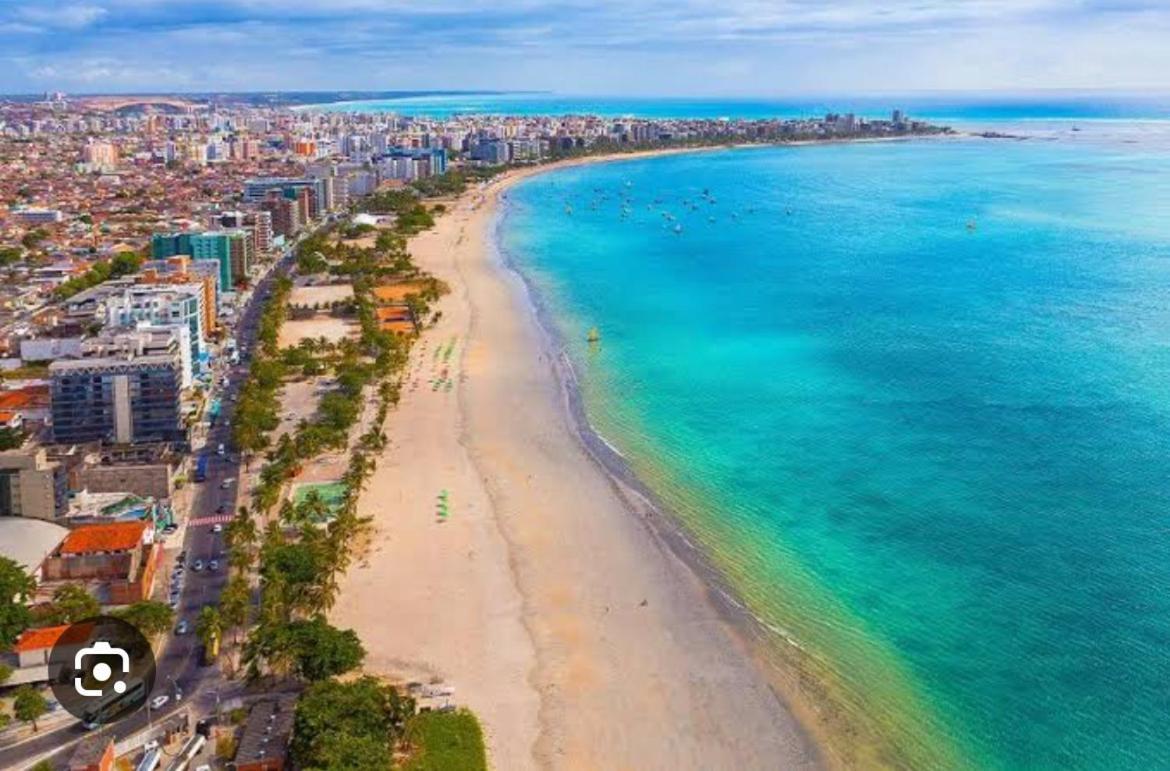 Lindo Apartamento De Frente Para A Praia De Pajucara มาเซโอ ภายนอก รูปภาพ