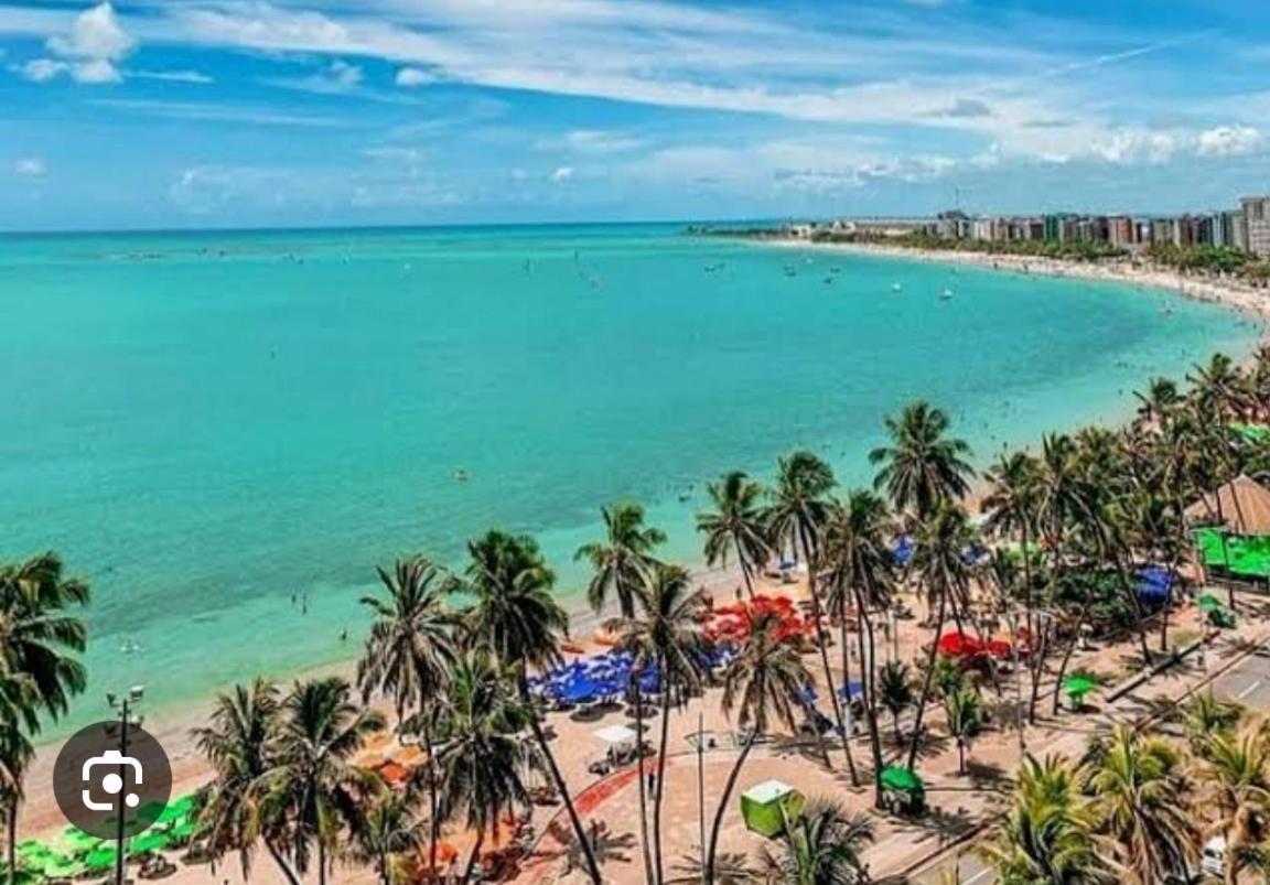 Lindo Apartamento De Frente Para A Praia De Pajucara มาเซโอ ภายนอก รูปภาพ